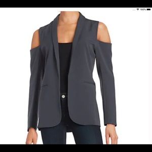 HALSTON OPEN SHOULDER JACKET